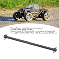 Miniatyrbild 5 av 8: Stål Center Bakre Drivaxel Dogbone Drivaxel för LOSI 1/10 TENACITY Pro 4WD Borstlös SCT RC Bil Svart