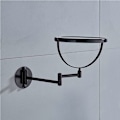 Miniatyrbild 3 av 5: Elegant Badrumsspegel, 1X_10X Förstoring Justerbar Design för Detaljerad Närbild, Premium Matt Svart Finish för Rostfri Hållbarhet