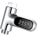 Miniatyrbild 1 av 5: Duschtermometer, Babybadtermometer, LED-digital duschtemperaturdisplay, Celsius/Fahrenheit-display, 360° roterbarer skärm, för kök