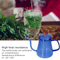 Miniatyrbild 8 av 8: Långpipig vattenkokare Stor kapacitet Värmebeständig Lätt att rengöra Långpipig kaffekannaBlå