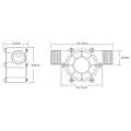 Miniatyrbild 5 av 5: Mikro Hydro Generator, Låg Flödesförlust Säkerställer Optimal Prestanda Även Vid Lågt Vattentryck, Dränkbar Design, Konvertera Vattenpotential