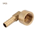 Miniatyrbild 2 av 2: G1/2 Honkoppling i mässing, slangkoppling, koppling, adapter, passform (10 mm)