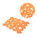 Miniatyrbild 1 av 2: Sats med 4 rektangulära filtdukar för matbord Hem Kök Bröllopsfest Dekor Orange