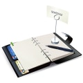 Miniatyrbild 3 av 7: A5-påfyllningspapper, 2 förpackningar linjerat papper + blankt papper, 6-håls ringpärm insatser papper planerbar påfyllningsbart papper