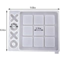 Miniatyrbild 2 av 5: X O Mold Brädspel Silikonharts Gjutform Kit DIY Silikonformar, för Epoxiharts Spelform
