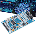 Miniatyrbild 7 av 8: 24-bit 8-kanals ADC-modul Datainsamlingskort Hög noggrannhet 30ksps Datautgångshastighet ADS1256