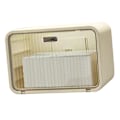 Miniatyrbild 5 av 8: Vattentätt Tissue Box-skydd, 2-i-1 Maskförvaring och Tissuehållare, Utrymmesbesparande Väggmonterad Design, Transparent Vit