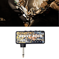Miniatyrbild 2 av 5: Portabla gitarr-effekter: Gitarrhörlursförstärkare, mini-gitarrförstärkare för tyst övning, heavy metal-toner justerbar distorsion volym