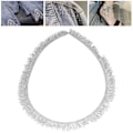 Miniatyrbild 1 av 8: Rhinestone Fringe 1 Yard Elegant Style Highly Durable Exquisite Glossy Eco Friendly Rustproof Widely Used Rhinestone TrimGlass Bead