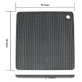Miniatyrbild 2 av 4: Mats/Hot Pads,Set of 4 Extra Thick Silicone Trivet Mat Heat Resistant Multi-Purpose Pot Holders Hot Pads Square