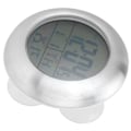 Miniatyrbild 6 av 8: IP24 Vattentät Digital Duschklocka, Nedräkningstimerfunktion, Termometer & Hygrometer, Idealisk För Kök Spa-område (Sugkoppshängning)