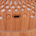 Miniatyrbild 5 av 8: 2.5W Doftspridare 300ml USB-driven Tyst Drift Blomvasformad Aromaluftfuktare för Kontor Sovrum Amber