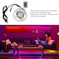 Miniatyrbild 8 av 8: RGB LED-remsor 5V USB RGB LED-remsa med Bluetooth-appkontroll 24 knappar IR-fjärrkontroll för fest bar bröllop 2m / 6,6ft
