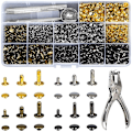 Miniatyrbild 3 av 5: Set med 480 nitar för läder, Metall, FlerfärgadSet med 480 nitar för läder, Metall, Flerfärgad