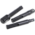 Miniatyrbild 4 av 5: 3-delad SDS Plus-hylsadapteruppsättning 1/4\"/3/8\" 1/2\" chuckadapter
