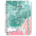 Miniatyrbild 1 av 6: Akademiskt År Planner 2023-2024 Daglig Veckovis och Månadsvis Agenda   Kalender Planner Anteckningsbok med 12 Månatliga Flikar, Innerficka 8.4”×6.1”