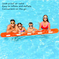 Miniatyrbild 8 av 8: Pool Uppblåsbar Pinne 230 cm Uppblåsbar Pool Noodle Flyt PVC Utomhus Vattenspel Leksak för Strand Pool Party Orange