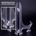 Miniatyrbild 4 av 6: 12-pack plaststafflier, tallriksställ, tallrikshållare,