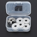 Miniatyrbild 4 av 8: 5 st Bobbin Aluminium Sytrådsspole Bobbin Case Låssöm Symaskin Reservdelar