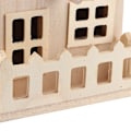 Miniatyrbild 3 av 3: Trähus för fåglar, utomhus, hängande fågelholk, dekoration för papegojor