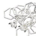 Miniatyrbild 5 av 8: 30 st Stickmarkörer i Metall Hex Virkmärken för Vävning Hantverk Tyger Kläder