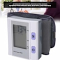 Miniatyrbild 5 av 8: Blodtrycksmätare Digital Hjärtfrekvens Tonometer Handledssfygmomanometer Hälsovård