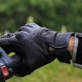 Miniatyrbild 1 av 4: Helt läderhandskar Anti Slip Kallt väder Ridhandskar för motorcykelkörning Svart XXL