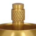 Miniatyrbild 3 av 8: 2 st gyroskop i rostfritt stål, automatisk vändning, svampform, utsökt metalltopp med förvaringsväska för leksaks gåva guld