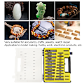 Miniatyrbild 1 av 2: 150 st Spiralborr Mini Hålöppnare Set Hårdvaruaccessoar Snabbstål 0,4-3,2 mm