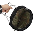 Miniatyrbild 7 av 8: Fiske Nätväska Mesh Väska Rostfritt Stål Fjäder Nylon Kamouflage Fällbar Stor Kapacitet Hållbar Oxford Tyg Enhandsmanövrering för Fiske Dykning