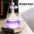 Miniatyrbild 7 av 8: Elegant Heminredning, Modern Design Stormglas Väderprognos med Slätt Material för Kreativ Kontorsdekoration, 7 Färgers Justerbart Ljus