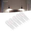 Miniatyrbild 1 av 8: 5 st G9 LED-lampa Ljusstyrka Dimbar Hög Färgåtergivning Vit Skal 22 LED-lampor för Landskapsbelysning AC 220V Vitt Ljus
