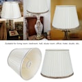 Miniatyrbild 5 av 7: 2 st modern bordslampa lampskärm tyg lampskärm tillbehör för vardagsrum sovrum