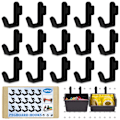Miniatyrbild 1 av 7: Hållbar Organisation För Garageorganisation, Utrymmesbesparande Stapelbara Lådor Med Stabil Struktur, Anpassningsbart Organisationssystem För Mångsidigt Syfte