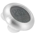 Miniatyrbild 4 av 8: IP24 Vattentät Digital Duschklocka, Nedräkningstimerfunktion, Termometer & Hygrometer, Idealisk För Kök Spa-område (Sugkoppshängning)
