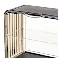 Miniatyrbild 5 av 8: Figur Display Box Akryl Blind Box Display Case Montera Samlarobjekt Box Dammskydd Skydd Vitrin för Actionfigur Liten Storlek Te Brun