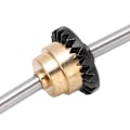 Miniatyrbild 4 av 8: RC Metall Differential Framaxel Modifieringskit för WPL C14 C24 C34 C44 B14 B16 B24 B36 1/16 RC Bil