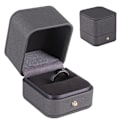 Miniatyrbild 3 av 8: Kolfiber Smart Fingernyckelring med Box Passar för Tesla Model 3/X/S/Y