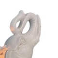 Miniatyrbild 3 av 8: Elefant Ljusstake Dekorativ Harts Hållbar Staty Ljusstake för Hem Bord Studierum Typ B