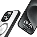 Miniatyrbild 2 av 5: Tech-Protect iPhone 16 Pro Max Skal MagSafe MagFlex Satin Svart