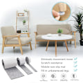 Miniatyrbild 5 av 5: Självhäftande möbeltass i filt, 3 självhäftande filtmöbler Självhäftande möbeltass i filt Antihalkdyna, för bord, stolar, soffa, bensskydd