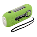 Miniatyrbild 5 av 8: Nödladdningsbar Väderradio med Vev, Multifunktionell Nödladdningsradio med Portabel Överlevnads-Powerbank, Soldriven Nödradiio för Inomhusbruk