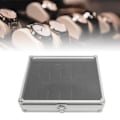 Miniatyrbild 1 av 8: 12 Fack Aluminium Klockförvaringslåda Rektangulär Mockasida Aluminium Klock Smyckesdisplay Förvaring För Hemmet