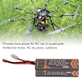 Miniatyrbild 7 av 8: 11,1V 5000mAh 100C 3S LiPo-batteri med T-formad röd pluggtillbehör för FPV RC Racing Car Quadcopter