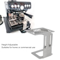 Miniatyrbild 7 av 8: Kaffe Maskin Elektronisk Vågställ 304 Rostfritt Stål Justerbar Höjd Kaffe Maskin Vågskål Stativ Silver