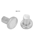 Miniatyrbild 1 av 2: 100 st M2.5*3/4/5mm platthuvud aluminium nitar försänkta solida nitar (M2.5*3)