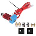 Miniatyrbild 2 av 8: 3D-skrivar Extruder Hotend Kit Uppgradering Monterad Hot End Set med PTFE-rör för Ender 3