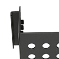 Miniatyrbild 3 av 8: 2,5-tums HDD-monteringsställ i aluminiumlegering, ihålig design, hög hårdhet, 2,5-tums hårddiskbur för 2,5-tums IDE HDD SSD svart