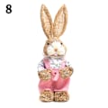 Miniatyrbild 1 av 5: Simulering Påsk Kanin Dekoration 32/45*15cm Bunny Figur Cattail Hantverk Prydnad Present Till Hem Semester 8 8
