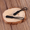 Miniatyrbild 1 av 2: 10x Dragkedjor Dragkedja Rep Dragkedja Ändar Lås Zip Clip Spänne För Väska EDC Svart